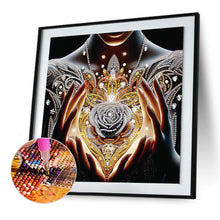 Load image into Gallery viewer, Diamond Painting - Partial Special Shaped - Dreamlike Rose (30*30CM)
