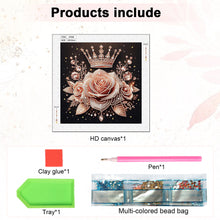 Load image into Gallery viewer, Diamond Painting - Partial Special Shaped - Dreamlike Rose (30*30CM)

