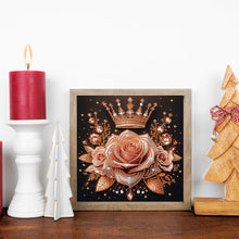 Load image into Gallery viewer, Diamond Painting - Partial Special Shaped - Dreamlike Rose (30*30CM)
