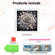 Load image into Gallery viewer, Diamond Painting - Partial Special Shaped - Dreamlike Rose (30*30CM)
