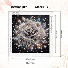 Load image into Gallery viewer, Diamond Painting - Partial Special Shaped - Dreamlike Rose (30*30CM)
