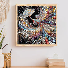 Load image into Gallery viewer, Diamond Painting - Partial Special Shaped - Elegant Dancing Woman (30*30CM)
