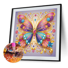 Load image into Gallery viewer, Diamond Painting - Partial Special Shaped - Butterfly (30*30CM)
