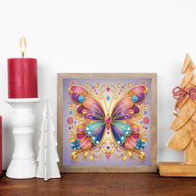 Load image into Gallery viewer, Diamond Painting - Partial Special Shaped - Butterfly (30*30CM)
