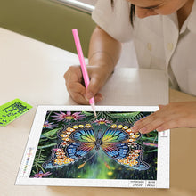 Load image into Gallery viewer, Diamond Painting - Partial Special Shaped - Butterfly (30*30CM)
