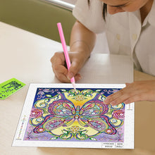 Load image into Gallery viewer, Diamond Painting - Partial Special Shaped - Butterfly (30*30CM)
