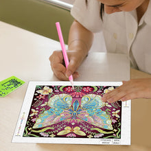 Load image into Gallery viewer, Diamond Painting - Partial Special Shaped - Butterfly (30*30CM)
