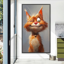 Load image into Gallery viewer, Diamond Painting - Full Square - Winking Cat (40*70CM)
