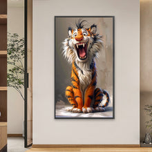 Load image into Gallery viewer, Diamond Painting - Full Square - Yawning Tiger (40*70CM)
