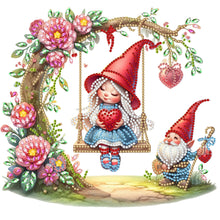 Load image into Gallery viewer, Diamond Painting - Partial Special Shaped - Swinging (30*30CM)
