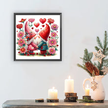 Load image into Gallery viewer, Diamond Painting - Partial Special Shaped - Loving Gnome (30*30CM)
