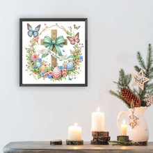 Load image into Gallery viewer, Diamond Painting - Partial Special Shaped - Easter Cross (30*30CM)
