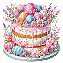 Load image into Gallery viewer, Diamond Painting - Partial Special Shaped - Easter Cake (30*30CM)
