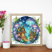 Load image into Gallery viewer, Diamond Painting - Partial Special Shaped - Mushroom House (30*30CM)
