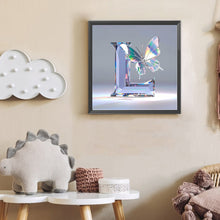 Load image into Gallery viewer, Diamond Painting - Full Round - Crystal Butterfly Letter L (30*30CM)
