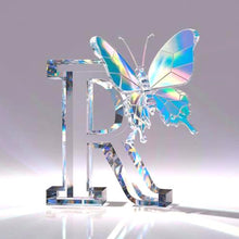 Load image into Gallery viewer, Diamond Painting - Full Round - Crystal Butterfly Letter R (30*30CM)
