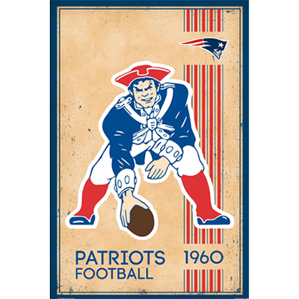 Diamond Painting - Full Round - New England Patriots (30*45CM)