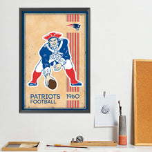 Load image into Gallery viewer, Diamond Painting - Full Round - New England Patriots (30*45CM)
