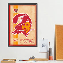 Load image into Gallery viewer, Diamond Painting - Full Round - Tampa Bay Buccaneers (30*45CM)
