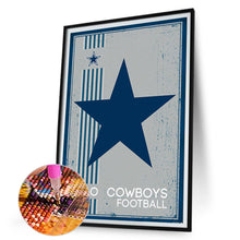 Load image into Gallery viewer, Diamond Painting - Full Round - Dallas Cowboys (30*45CM)
