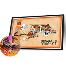 Load image into Gallery viewer, Diamond Painting - Full Round - Cincinnati Bengals (45*30CM)
