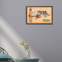 Load image into Gallery viewer, Diamond Painting - Full Round - Cincinnati Bengals (45*30CM)
