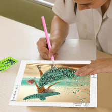 Load image into Gallery viewer, Diamond Painting - Partial Special Shaped - Beautiful Skirt Woman (30*30CM)
