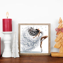 Load image into Gallery viewer, Diamond Painting - Partial Special Shaped - Beautiful Skirt Woman (30*30CM)

