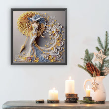 Load image into Gallery viewer, Diamond Painting - Partial Special Shaped - Beautiful Skirt Woman (30*30CM)

