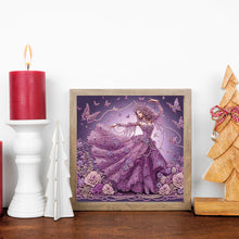 Load image into Gallery viewer, Diamond Painting - Partial Special Shaped - Beautiful Skirt Woman (30*30CM)
