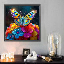 Load image into Gallery viewer, Diamond Painting - Full Round - Hydrangea Butterfly (40*40CM)
