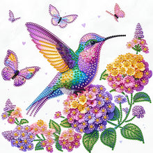 Load image into Gallery viewer, Diamond Painting - Partial Special Shaped - Flower And Bird (30*30CM)
