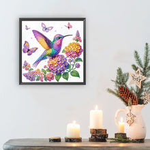 Load image into Gallery viewer, Diamond Painting - Partial Special Shaped - Flower And Bird (30*30CM)
