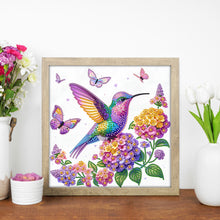 Load image into Gallery viewer, Diamond Painting - Partial Special Shaped - Flower And Bird (30*30CM)
