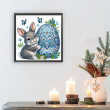Load image into Gallery viewer, Diamond Painting - Partial Special Shaped - Bunny And Egg (30*30CM)
