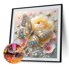 Load image into Gallery viewer, Diamond Painting - Full Round - Flower Crystal Butterfly (40*40CM)
