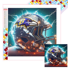 Load image into Gallery viewer, Diamond Painting - Full Square - Baltimore Ravens (30*30CM)
