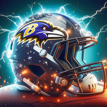 Load image into Gallery viewer, Diamond Painting - Full Square - Baltimore Ravens (30*30CM)
