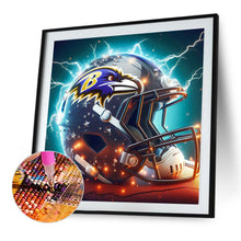 Load image into Gallery viewer, Diamond Painting - Full Square - Baltimore Ravens (30*30CM)
