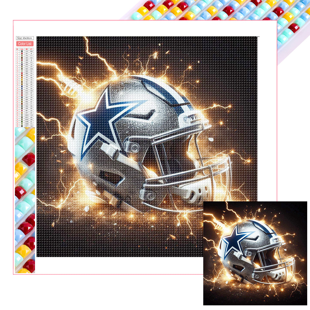 Diamond Painting - Full Square - Dallas Cowboys (30*30CM)