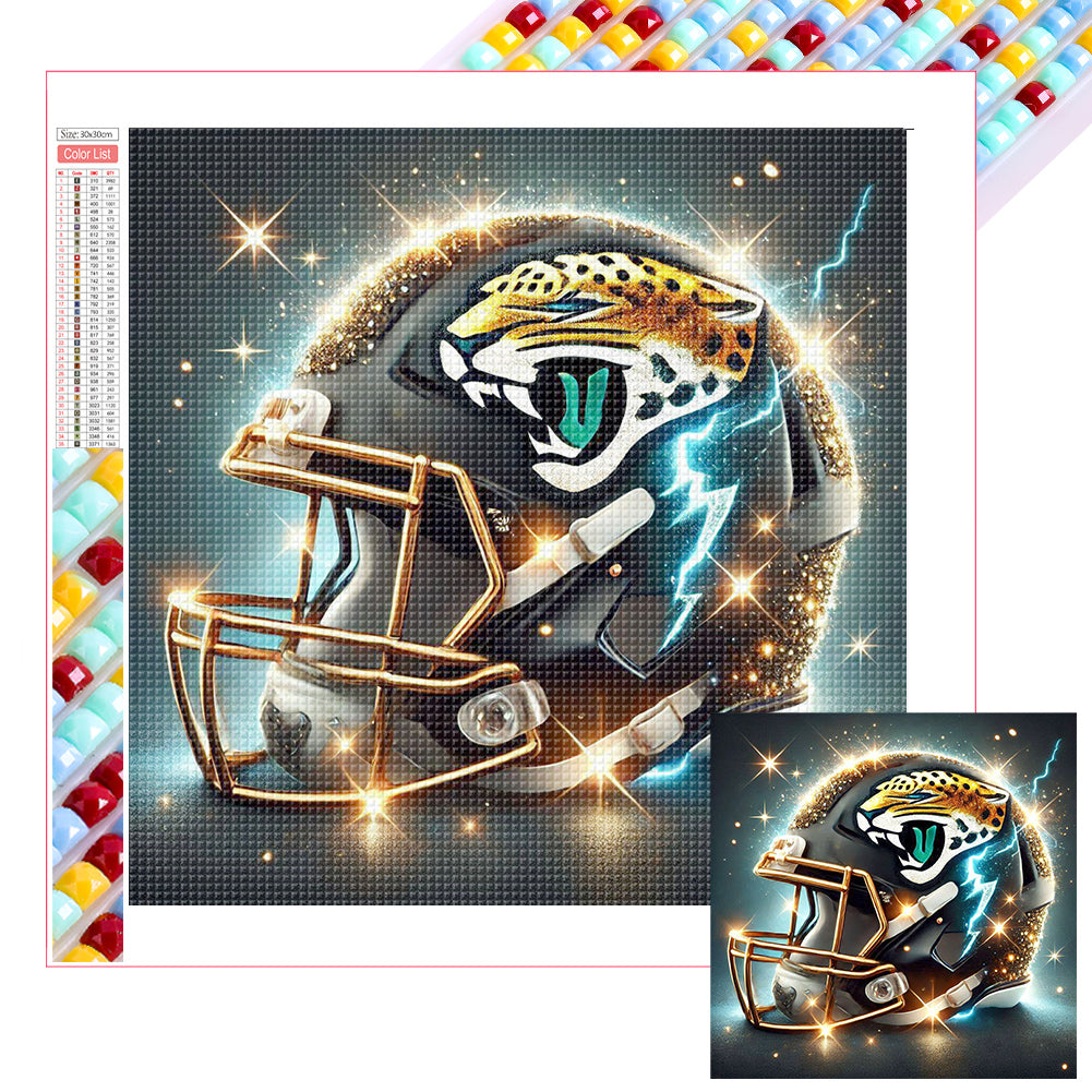 Diamond Painting - Full Square - Jacksonville Jaguars (30*30CM)