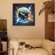 Load image into Gallery viewer, Diamond Painting - Full Square - Los Angeles Chargers (30*30CM)
