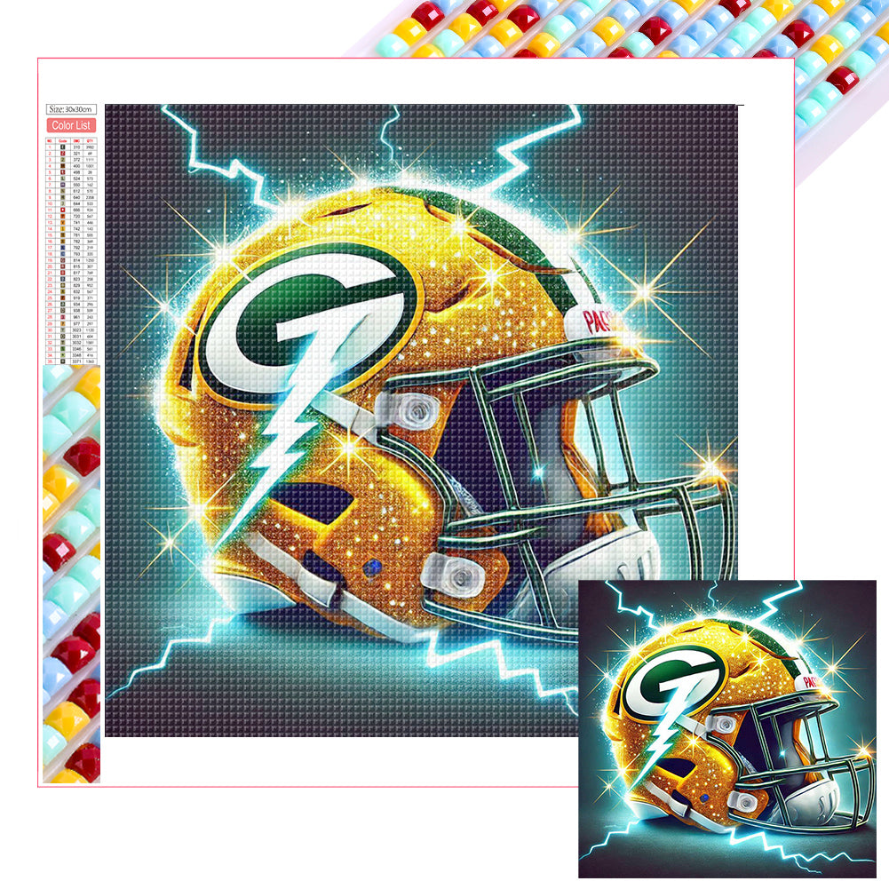 Diamond Painting - Full Square - Green Bay Packers (30*30CM)