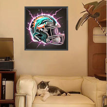 Load image into Gallery viewer, Diamond Painting - Full Square - Miami Dolphins (30*30CM)
