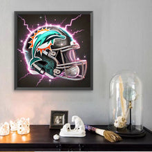 Load image into Gallery viewer, Diamond Painting - Full Square - Miami Dolphins (30*30CM)
