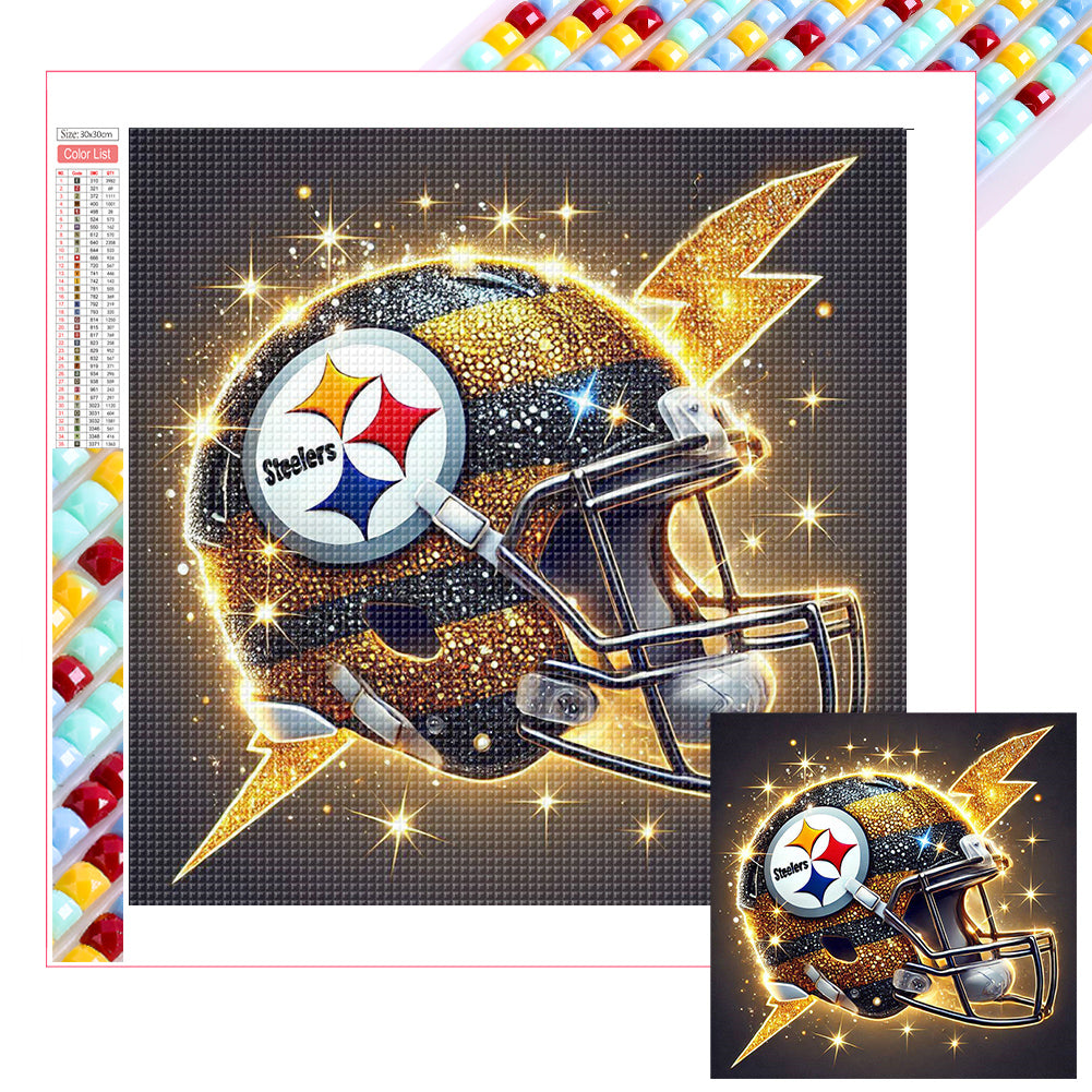 Diamond Painting - Full Square - Pittsburgh Steelers (30*30CM)