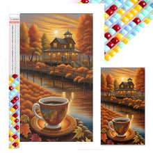 Load image into Gallery viewer, Diamond Painting - Full Square - Autumn Coffee Leisure Time (40*70CM)
