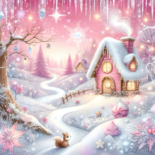 Diamond Painting - Full Round - House Scenery (30*30CM)