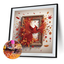 Load image into Gallery viewer, Diamond Painting - Partial Special Shaped - Cardinal Escaping From The Frame (30*30CM)
