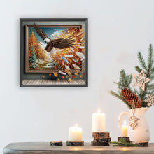 Load image into Gallery viewer, Diamond Painting - Partial Special Shaped - Eagle Escaping From The Frame (30*30CM)
